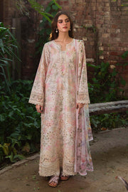 Neeshay Summer Lines Printkari Embroidered Lawn Unstitched 3Pc Suit - WHIMSY