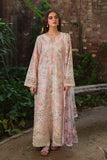 Neeshay Summer Lines Printkari Embroidered Lawn Unstitched 3Pc Suit - WHIMSY
