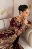 Zarif Shehnai Embroidered Luxury Chiffon Unstitched 3Pc Suit ZS-05 SHEESHAM