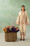 Zarposh Folds Ready to Wear Womens 2Piece Crepe Fabric Suit - ELIA