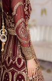 Zarif Shehnai Embroidered Luxury Chiffon Unstitched 3Pc Suit ZS-05 SHEESHAM
