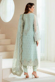Alizeh Aymal Embroidered Chiffon Unstitched 3Pc Suit AF-BHM-4044-Orla