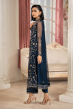Zarif Nafees Sequins Embroidered Net Unstitched 3Pc Suit ZNAF - 02 SELIN