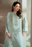 Alizeh Aymal Embroidered Chiffon Unstitched 3Pc Suit AF-BHM-4044-Orla