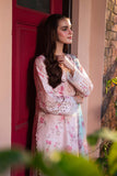 Neeshay Summer Lines Printkari Embroidered Lawn Unstitched 3Pc Suit - PECHE