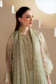Alizeh Aymal Embroidered Chiffon Unstitched 3Pc Suit AF-BHM-4042-Alish
