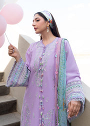 Kanwal Malik Mira Summer Lawn Unstitched Embroidered 3Pc Suit - Siana