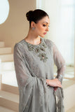 Alizeh Aymal Embroidered Chiffon Unstitched 3Pc Suit AF-BHM-4046-Ahvi