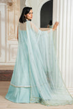 Zarif Nafees Sequins Embroidered Net Unstitched 3Pc Suit ZNAF - 04 KEREM