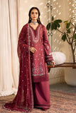 Zarposh Sajni Embroidered Lawn Unstitched 3Pc Suit - Nayirah