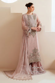 Alizeh Aymal Embroidered Chiffon Unstitched 3Pc Suit AF-BHM-4045-Sira