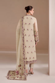 Threads by Alizeh Embroidered Chiffon Unstitched 3Pc Suit AF-BDHG-5041-Victoria