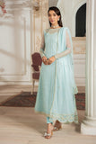 Zarif Nafees Sequins Embroidered Net Unstitched 3Pc Suit ZNAF - 04 KEREM