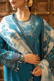 Zarposh Sajni Embroidered Lawn Unstitched 3Pc Suit - Azal
