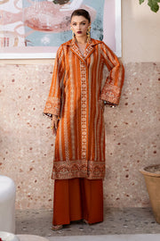 Zarposh Elara Embroidered Organza Unstitched 2Pc Suit - Kiara