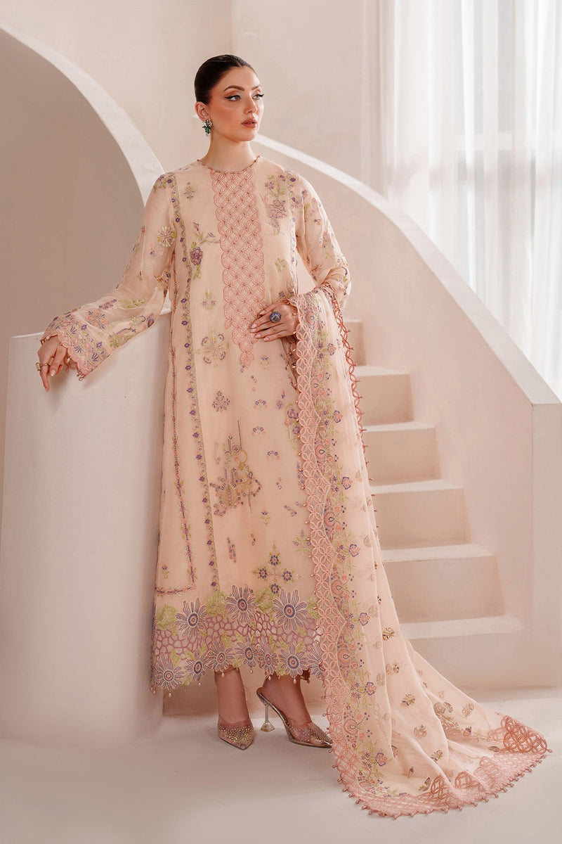 Threads by Alizeh Embroidered Chiffon Unstitched 3Pc Suit AF-BDHG-5043-Diana