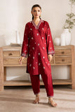 Zarposh Basic Pret Embroidered Cotton 2Pc Suit ( Ready To Wear ) - Jasper