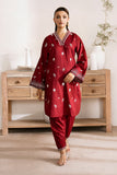 Zarposh Basic Pret Embroidered Cotton 2Pc Suit ( Ready To Wear ) - Jasper