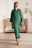 Zarposh Basic Pret Embroidered Cotton 2Pc Suit ( Ready To Wear ) - Jade