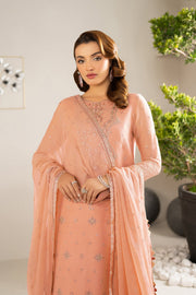 Alizeh Formals Embroidered Chiffon Unstitched 3Pc Suit AF-CH-2185-Ransia