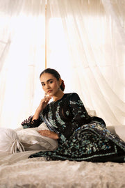 Zarposh Sajni Embroidered Lawn Unstitched 3Pc Suit - Mahzadi