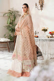 Nazneen by Avyana Embroidered Net Unstitched 4Pc Suit - Saadat