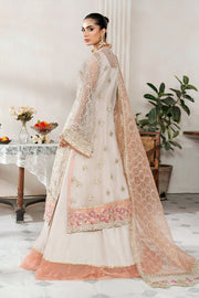 Nazneen by Avyana Embroidered Net Unstitched 4Pc Suit - Saadat