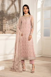 Zarif Formals Sequins Embroidered Net Unstitched 3Pc Suit ZFE-03 VIVIAN