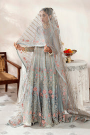 Nazneen by Avyana Embroidered Net Unstitched 4Pc Suit - Amerah