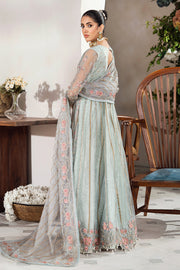 Nazneen by Avyana Embroidered Net Unstitched 4Pc Suit - Amerah