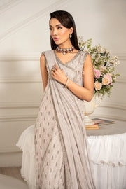 Zarif Formals Sequins Embroidered Net Unstitched 3Pc Suit ZFE-05 ALAINA