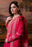 Neeshay Shagun Embroidered Raw Silk Unstitched 3Pc Suit - NARGIS