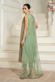 Zarif Nafees Sequins Embroidered Net Unstitched 3Pc Suit ZNAF - 06 ASEL