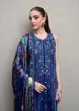 Kanwal Malik Mira Summer Lawn Unstitched Embroidered 3Pc Suit - Solene