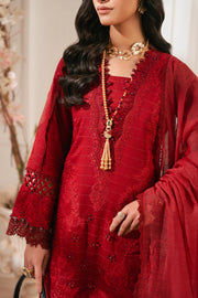 Zivah Apparel Unstitched Embroidered Luxury Lawn 3Pc Suit - Bella