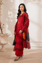 Zivah Apparel Unstitched Embroidered Luxury Lawn 3Pc Suit - Bella