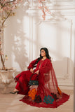 Zivah Apparel Unstitched Embroidered Luxury Lawn 3Pc Suit - Bella
