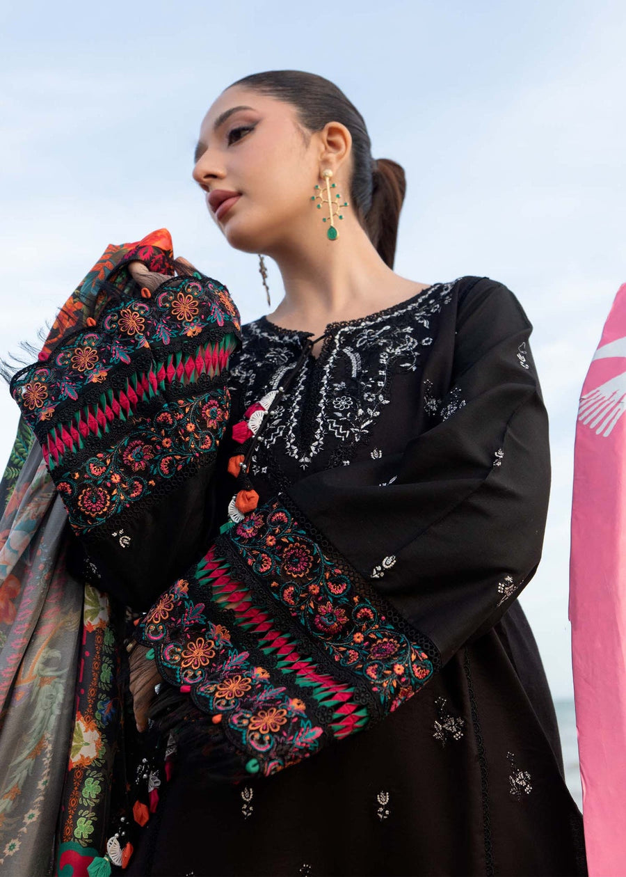 Kanwal Malik Mira Summer Lawn Unstitched Embroidered 3Pc Suit - Ophelia