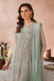 Zarif Mahrosh Embroidered Net Unstitched 3Pc Suit UNST-MUF-05 ZARQA