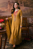 Neeshay Shagun Embroidered Raw Silk Unstitched 3Pc Suit - KESAR