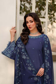 Zarif Exclusive Tabeer Embroidered Raw Silk Unstitched 3Pc Suit D-09 Anaabi