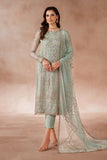 Zarif Mahrosh Embroidered Net Unstitched 3Pc Suit UNST-MUF-05 ZARQA