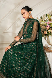 Zarif Nafees Sequins Embroidered Net Unstitched 3Pc Suit ZNAF - 03 MELISA