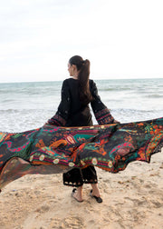 Kanwal Malik Mira Summer Lawn Unstitched Embroidered 3Pc Suit - Ophelia
