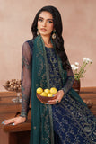 Zarif Mahrosh Embroidered Net Unstitched 3Pc Suit UNST-MUF-03 BATEEL