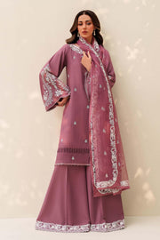 Zarif Exclusive Tabeer Embroidered Raw Silk Unstitched 3Pc Suit D-08 Sung