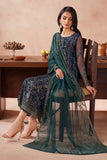 Zarif Mahrosh Embroidered Net Unstitched 3Pc Suit UNST-MUF-03 BATEEL
