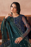 Zarif Mahrosh Embroidered Net Unstitched 3Pc Suit UNST-MUF-03 BATEEL
