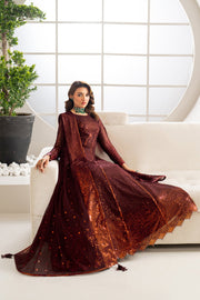 Alizeh Formals Embroidered Chiffon Unstitched 3Pc Suit AF-CH-2190-Liyana