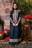 Neeshay Shagun Embroidered Raw Silk Unstitched 3Pc Suit - AABROO